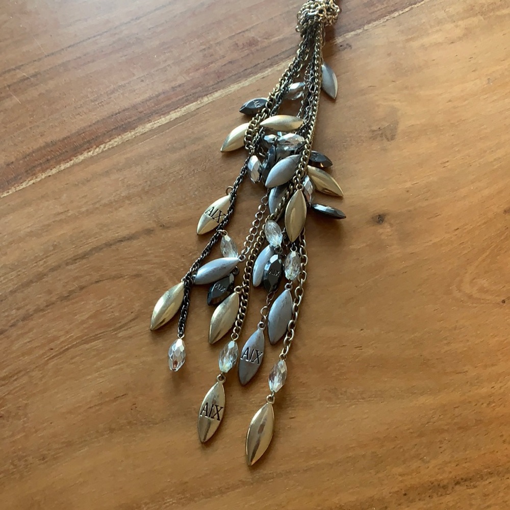 Armani exchange multilayer necklace
